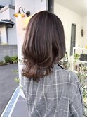 都島ミディアムレイヤー/くびれヘア