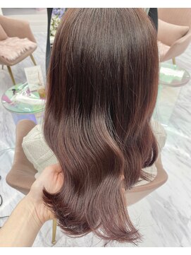 ガーランド(Girland) 【girland】ピンクブラウン 韓国風/レイヤーカット