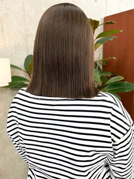 ノエ(noe) 髪質改善カラー×foggy beige