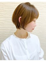 【morio札幌】札幌ショート　大人かわいい丸みショートボブ
