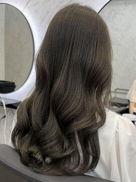 ドットモーダ  町田店(dot. mooda) 【艶カラー×顔周りカット】韓国/韓国ヘア/町田/町田駅/学割