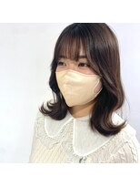 ネオリーブエクラ 上野御徒町店(Neolive eclat)&nbsp;低め韓国風レイヤーカット