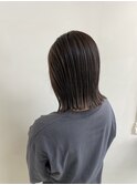 切りっぱなしボブ