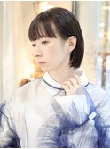 グレージュアッシュ/艶カラー/美髪/ヘルシースタイル/本牧