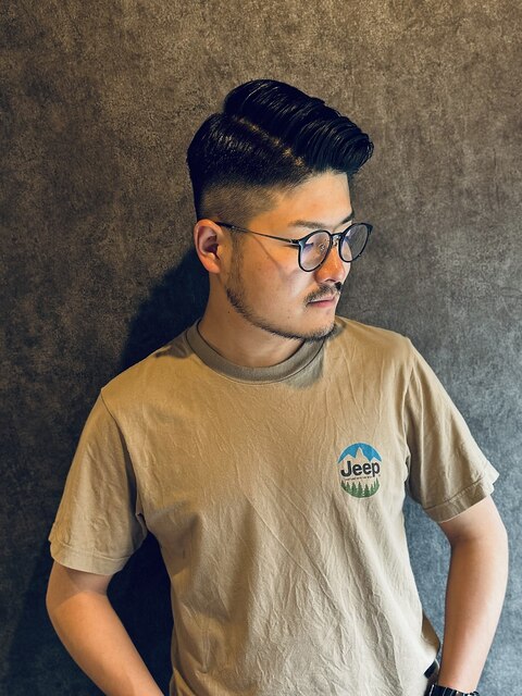 Cafe&Barber BASE×ビジネスマンのBarber style