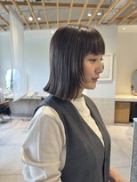 スリー ナカノシマ(three. Nakanoshima) 【three.中之島】フェイスレイヤーボブ