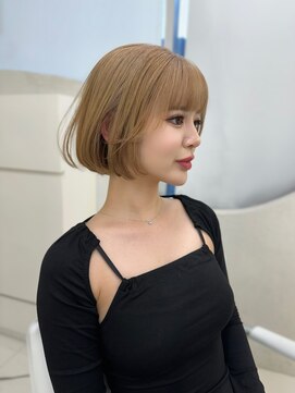 ガガ 心斎橋(GAGA) 韓国/ハイトーンカラー/ワンホンヘア/レイヤーカット/髪質改善