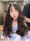 （シースルーバング/レイヤー/ゆるふわ/前髪/ 小顔）