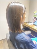 切りっぱなしボブ 30代、40代、50代
