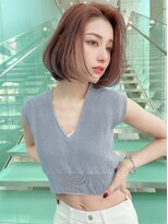 ロンド アンブル 四条烏丸(Lond ambre)&nbsp;ストレートレイヤー似合わせカットフェミニンロング5131