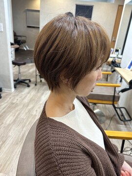 テーラヘアー つくば研究学園店(TELA HAIR) くびれ大人ショート