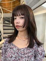 ロライマ 中目黒(roraima)&nbsp;外ハネミディアムレイヤー/姫カット風