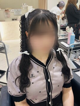 クランルシェ(clan luce) ハーフツイン/心斎橋ヘアセット