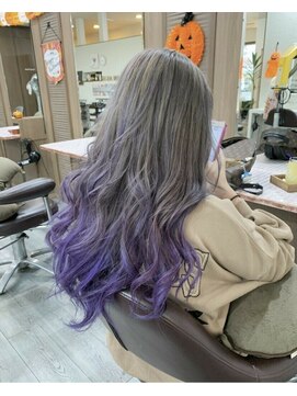 グラムアッシュ(GLAM ASH) パープルグラデーション