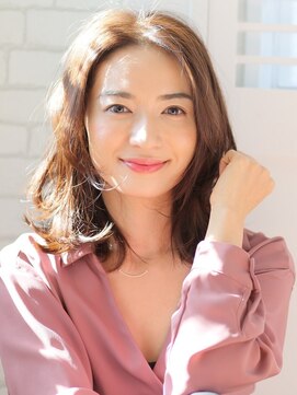 アンジュ 色髪(anju 色髪) メルティカラー/似合わせカット/大人ボブ/髪質改善/二子玉川