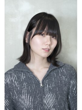 リル 8F 銀座(Rire) 【ミネコラ】【髪質改善】艶外ハネミディアム