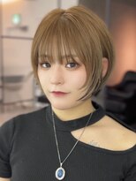 ビューエヒメ(VIEW EHIME)&nbsp;小顔可愛いレイヤーカット×アッシュカラー10代20代30代