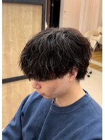 エッジ(EDGE) 大分メンズ刈り上げマッシュツイストスパイラルパーマスタイル