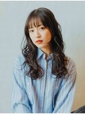 コテ巻きパーマ
