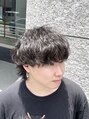 メルシー トータル ブランディング サロン(merci TOTAL BRANDING SALON) 無造作なメンズスタイルなシャドウパーマ