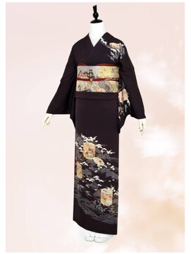 銀座きもの小町 大きいサイズの黒留袖