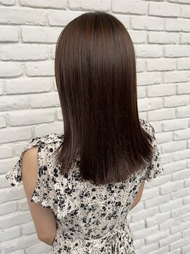 ディフィーノ 青山(DIFINO) 艶髪/ミディアム/ナチュラルブラウン