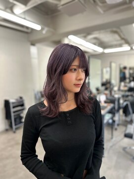 ヌークバイラヴェスト 四日市(neuk by lovest) レイヤーカット×デザインカラー