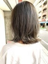 アニー 松戸(ANNI) ホワイトグレージュ/ミニウルフ/デジタルパーマ/チェリーブラウ