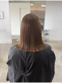 10代/20代/wカラー/くすみベージュ/ツヤ髪スタイル