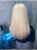 抜きっぱなしホワイトブロンド