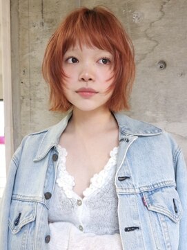 サイン 渋谷(SIGN) お洒落なレイヤーカットハッシュカットレイヤーボブ韓国ボブ渋谷