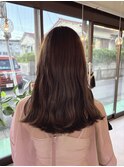 春カラー｜チョコレートブラウン[紫原美容室/鹿児島美容室]