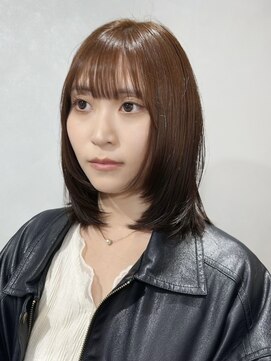 フォト イケブクロ(foto IKEBUKURO) ミディアムレイヤー/オレンジカラー/池袋/10代20代30代40代