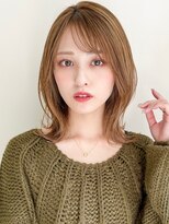 リヤン 表参道(lyann)&nbsp;デジタルパーマ前髪ワンホンレイヤー大人可愛いこなれヘア