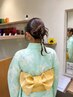 【夏のおでかけに♪】浴衣着付け　4500円