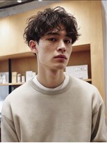 リアンメンズ 青山 表参道(Liun men's) メンズショート ニュアンスパーマ