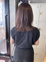 エインアンリー 明治神宮前(AIN.ANLY.)&nbsp;ミディアムパーマ、ミディアムワンカール、ミディアム重軽