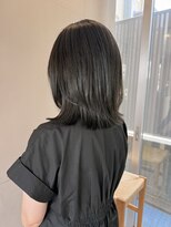 オクユキ(OKUYUKI) ★透け感オリーブベージュ×くびれレイヤー