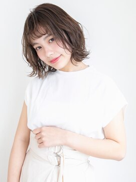 アンルポン 天満橋(un le pont) 【un le pont天満橋】大人かわいい無造作ボブカール