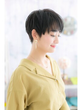 ヘアアンドビューティー ミック(Hair & Beauty miq) レディースベリーショート髪質改善カットカラーTOKIO南阿佐ヶ谷