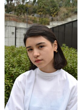 テテ(.tete) シンプルボブ　ナチュラルにまとまるフレンチスタイル