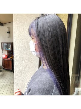 サロンエヌズ(salon Nz) アディクシーカラー☆フェイスフレーミングインナーカラーカット