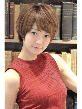 クレドガーデン 綾瀬店(CRED GARDEN) 20代30代40代大人可愛いスッキリひし形小顔ショート#綾瀬k3
