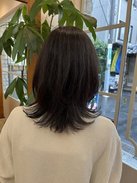 ヘアーアンドメイク エクリ 不動前店(Hair&Make equri) 【目黒不動前】外ハネボブ・ロングボブ