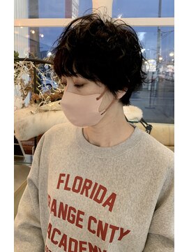 ユラギフロムユイマァル 水島店(YURAGI from YUIMARL) マッシュショート×デジタルパーマ♪