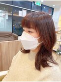 【30代・40代にオススメ】伸ばしかけにも♪ツヤ髪くびれロブ