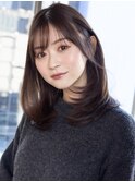 【白川】20代30代40代大人可愛いくびれヘア斜めバング23.2.19