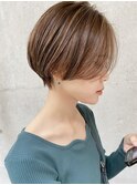 【なかじま ひびき】大人かわいいハンサムショート×ハイライト