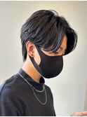 マッシュウルフメンズカットスパイラルパーマツイスパ波巻き