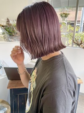 ホリー(HOLLY) 切りっぱなし＋ラベンダーカラー